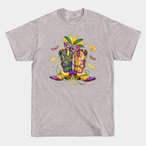 Mardi Gras Rodeo Queen – Cow & Boots New Orleans Celebration Tee