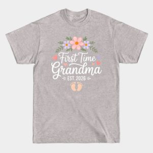 Promoted To Grandma Again Est 2026 T-Shirt - Second Time Grandma Gift