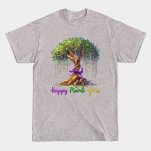 Coquette Mardi Gras Bow & Bead Tree – New Orleans 2026 T-Shirt
